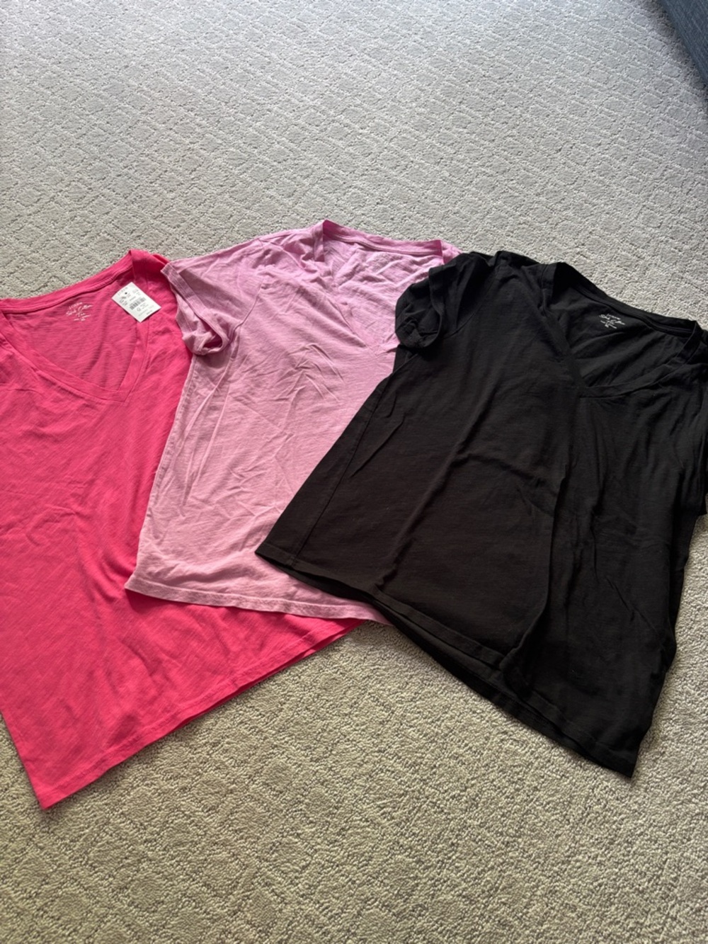 Bundle of 3 J. Crew Women’s Slub Cotton Tees